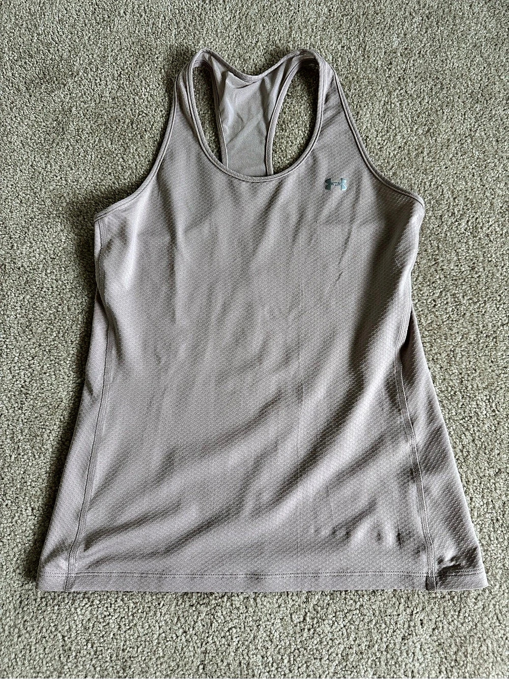 Under Armour Gray Racerback Athletic Tank